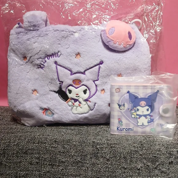 Hello kitty- Kuromi Plush Purse and Wallet Set - Picture 10 of 10